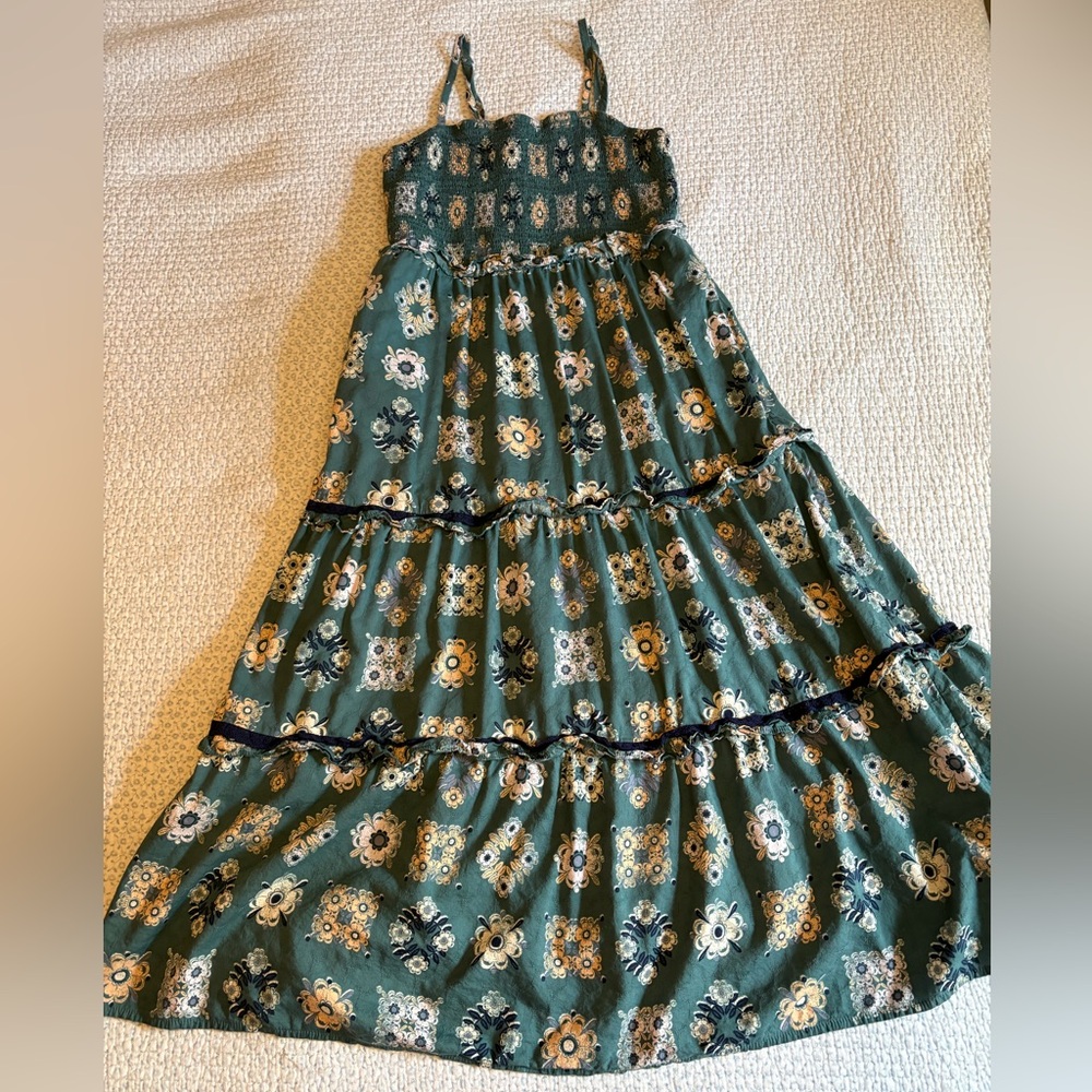 Universal Thread Floral Patterned Maxi Skirt - image 1